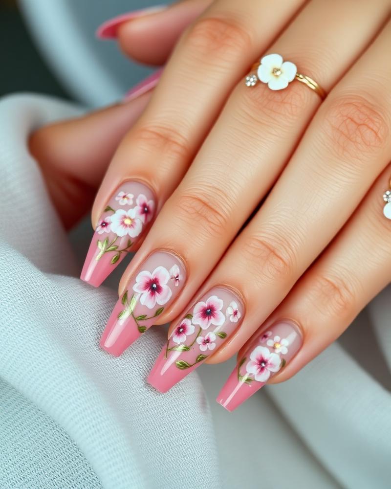Custom nail art by Kida